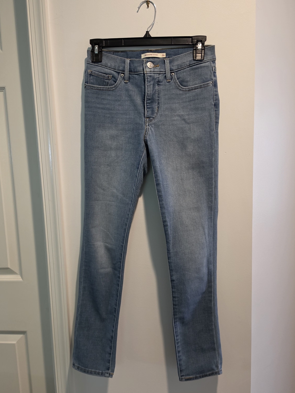 Levi's 311 Shaping Skinny Jeans Mid-Rise Blue Denim W26 L28